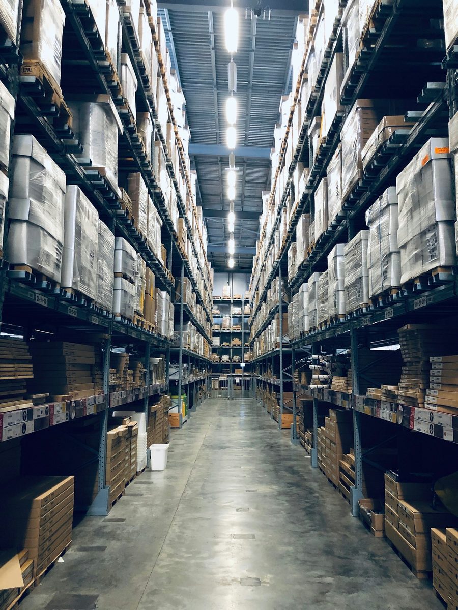工业部品仓库与货架